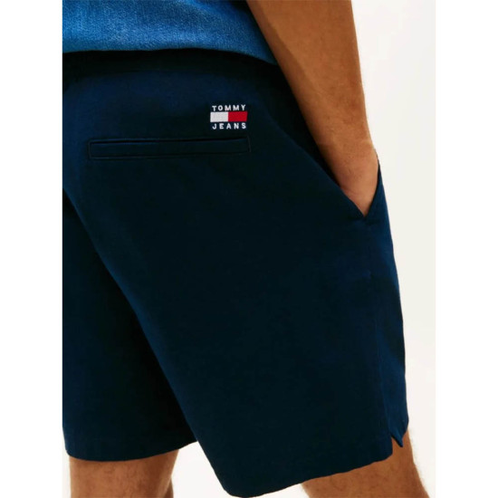 Tommy Hilfiger Ανδρικό σορτς Logo Relaxed Shorts With Linen